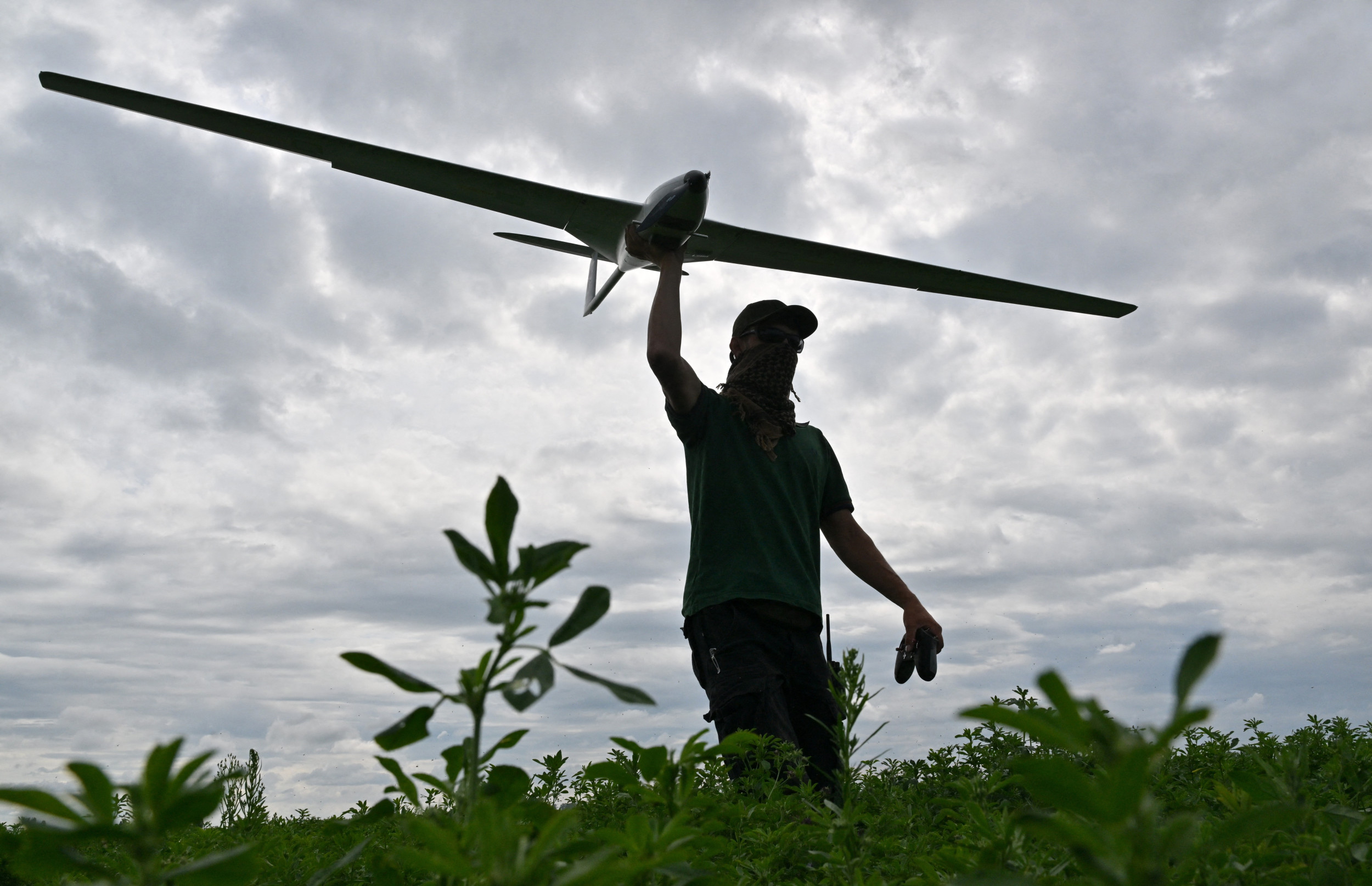 Ukrainian drone operator