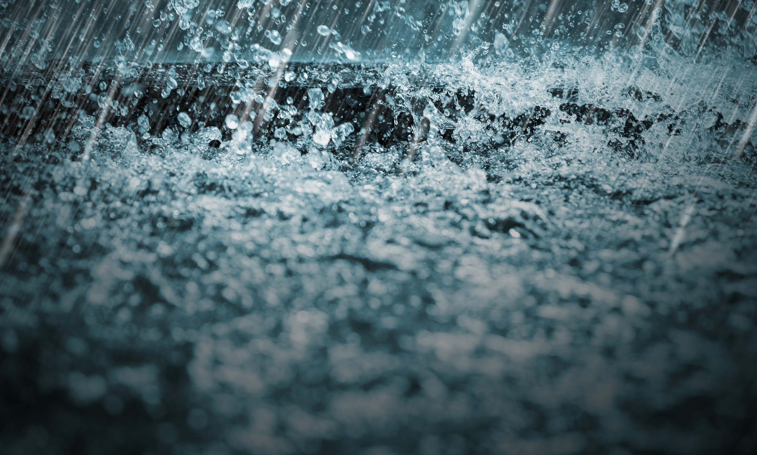 Heavy rain creek floods