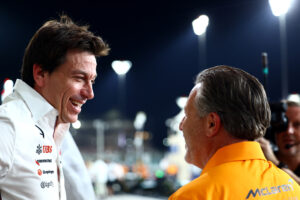 Zac Brown and Toto Wolff