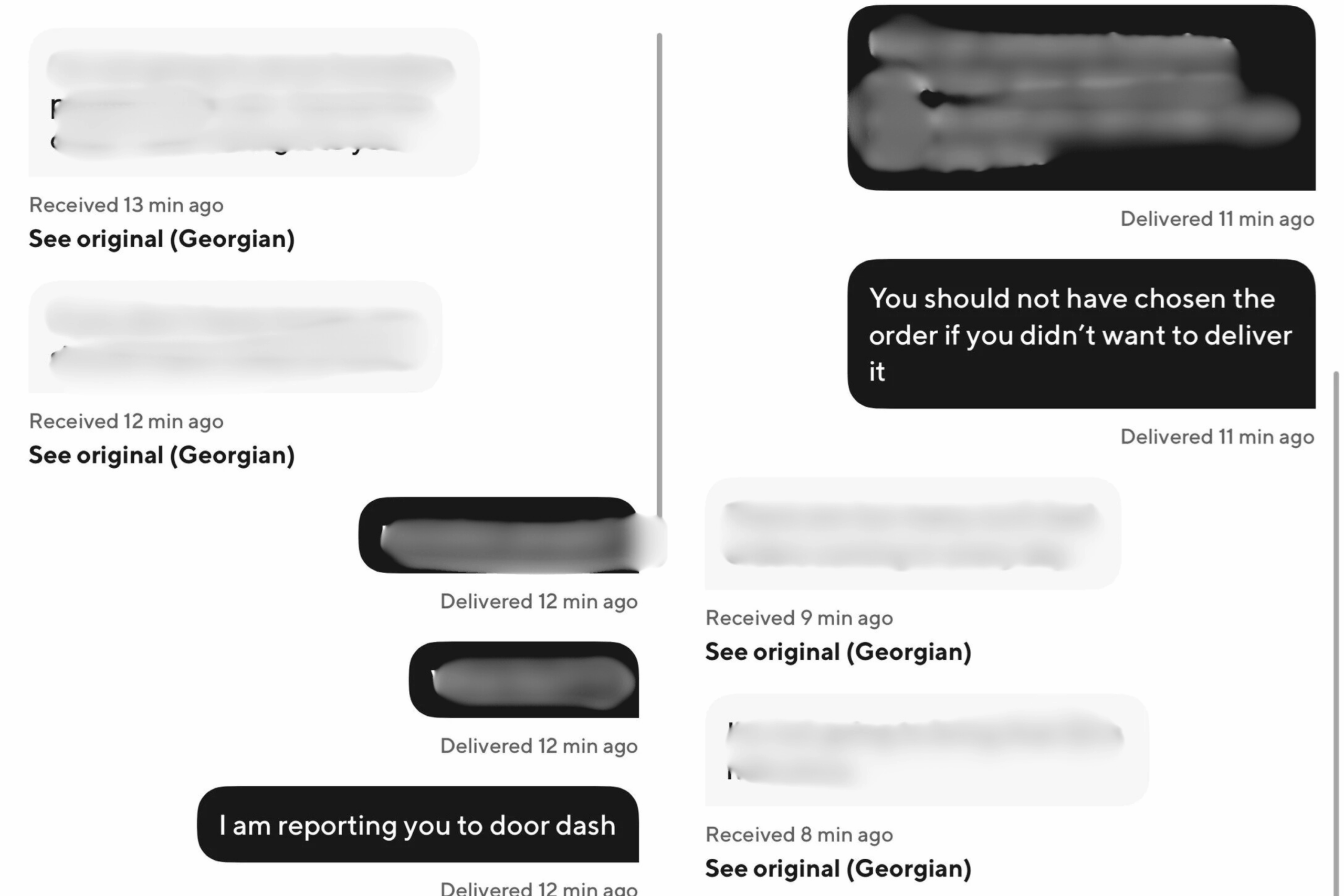 Woman Orders Coffee on DoorDash, 'Shocked' at Message She Then Receives
