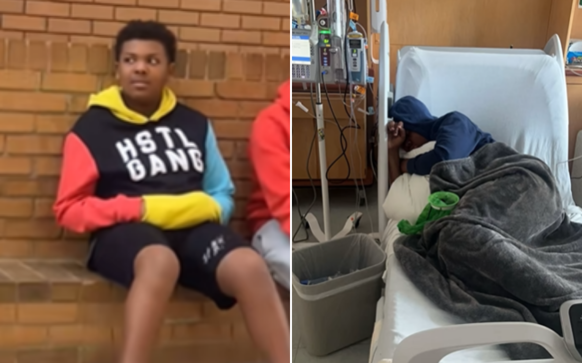 Dakarai received a devastating cancer diagnosis.