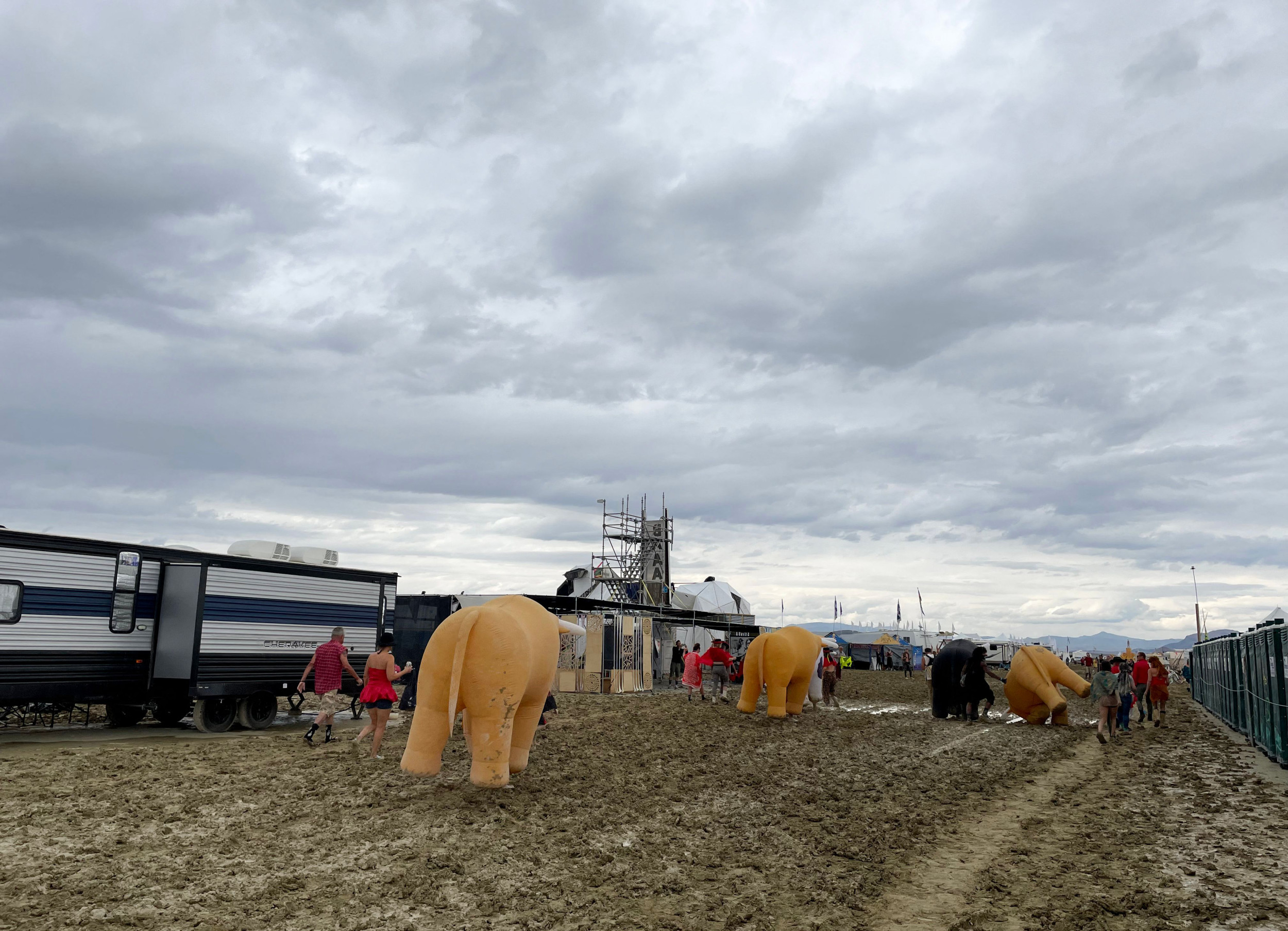 Burning man