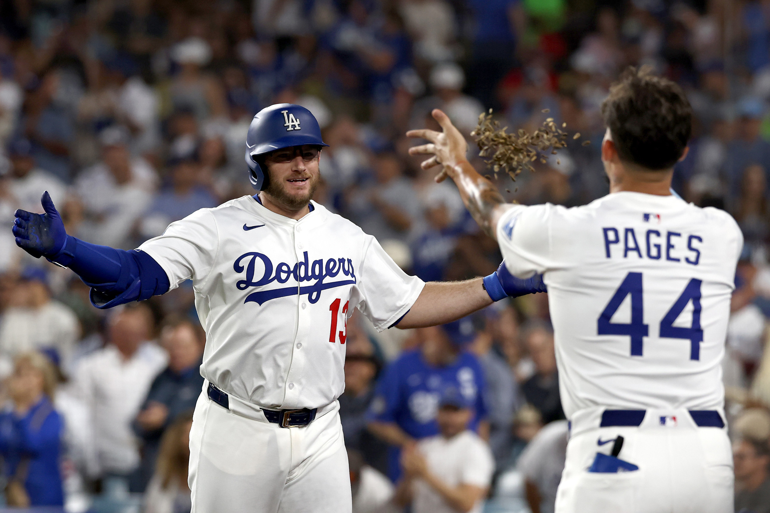 Los Angeles Dodgers third baseman Max Muncy