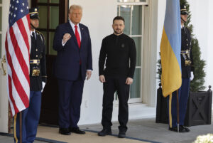 Trump and Zelensky