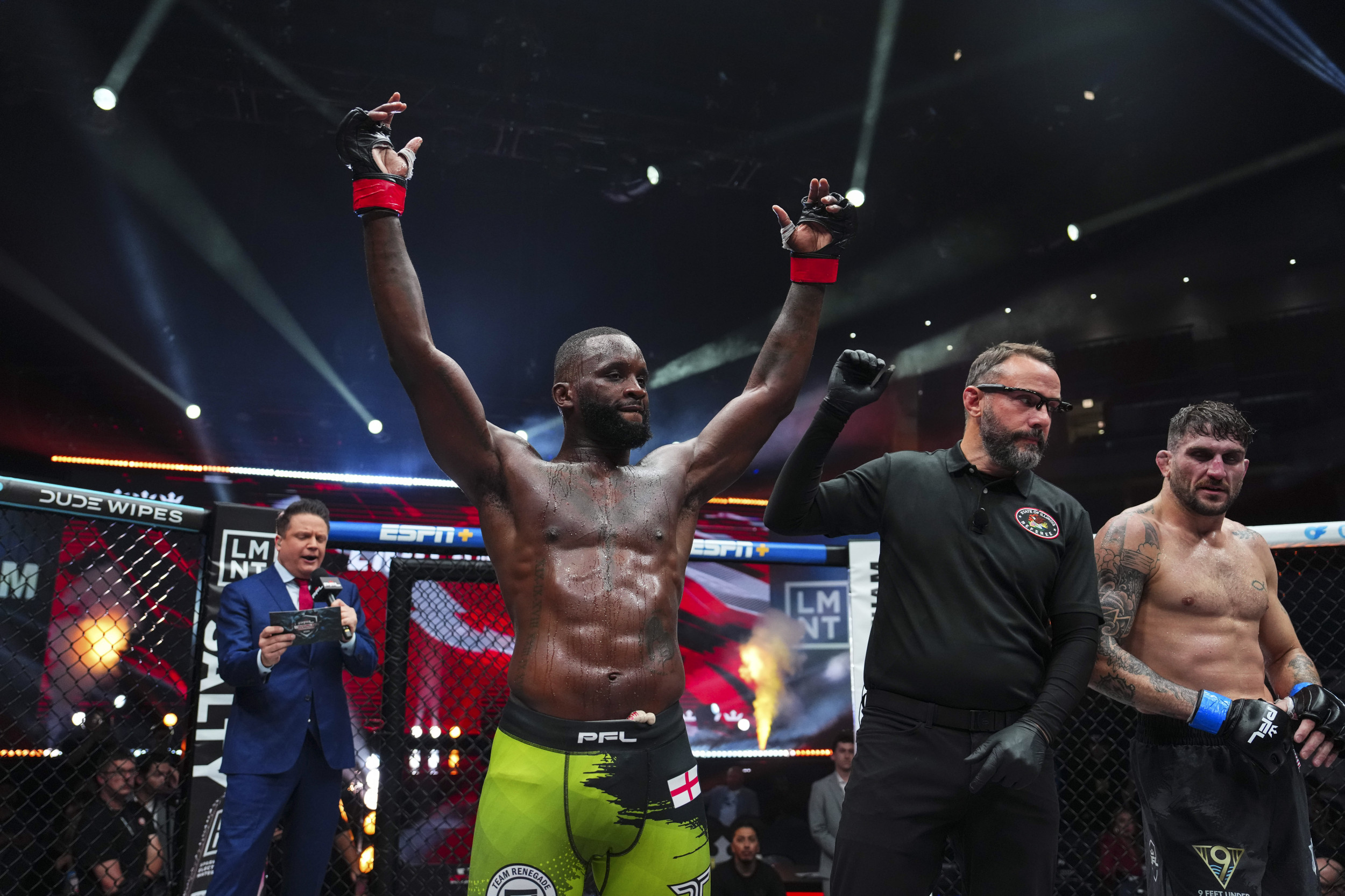 PFL middleweight Fabian Edwards