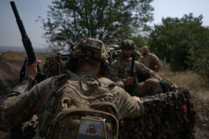 Ukrainian troops