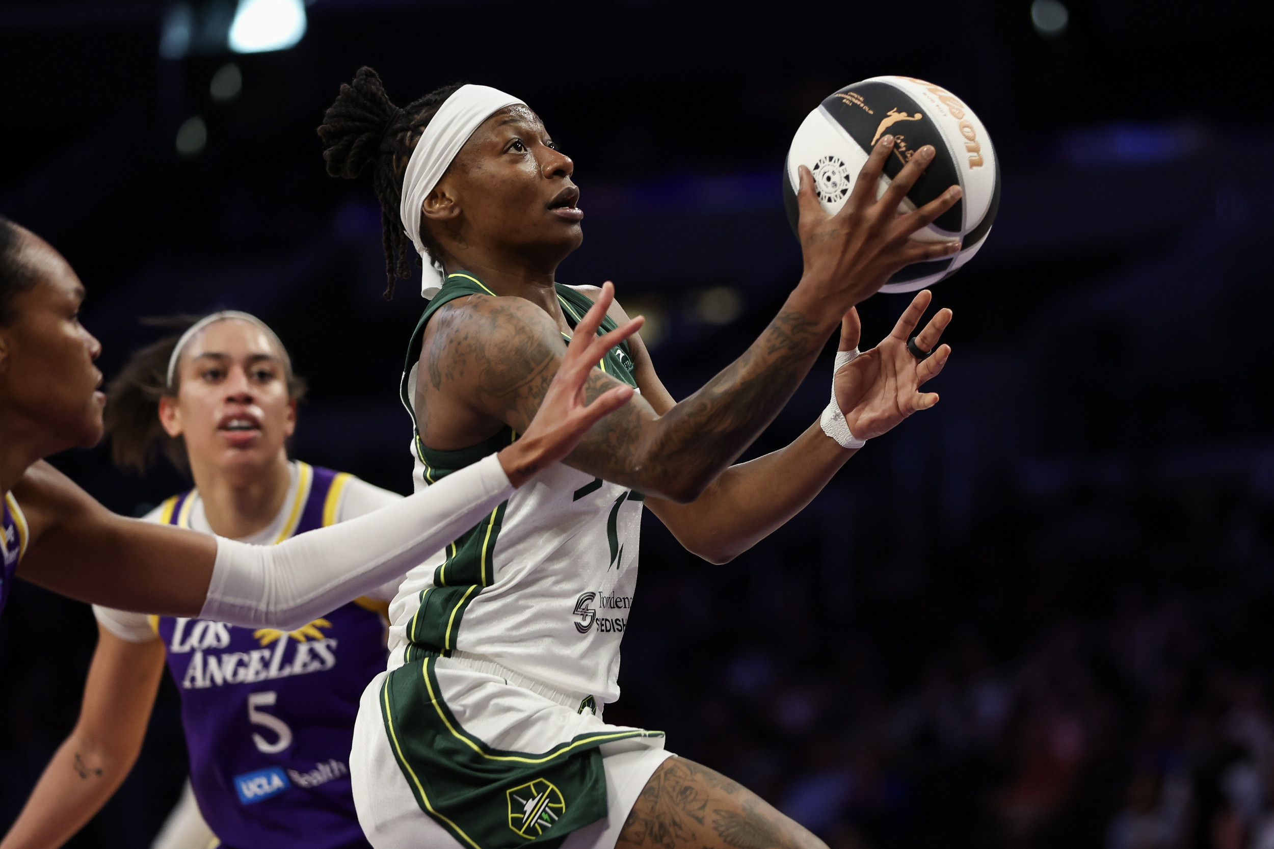 Erica Wheeler of the Seattle Storm