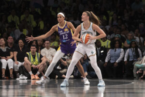 Rae Burrell and Sabrina Ionescu