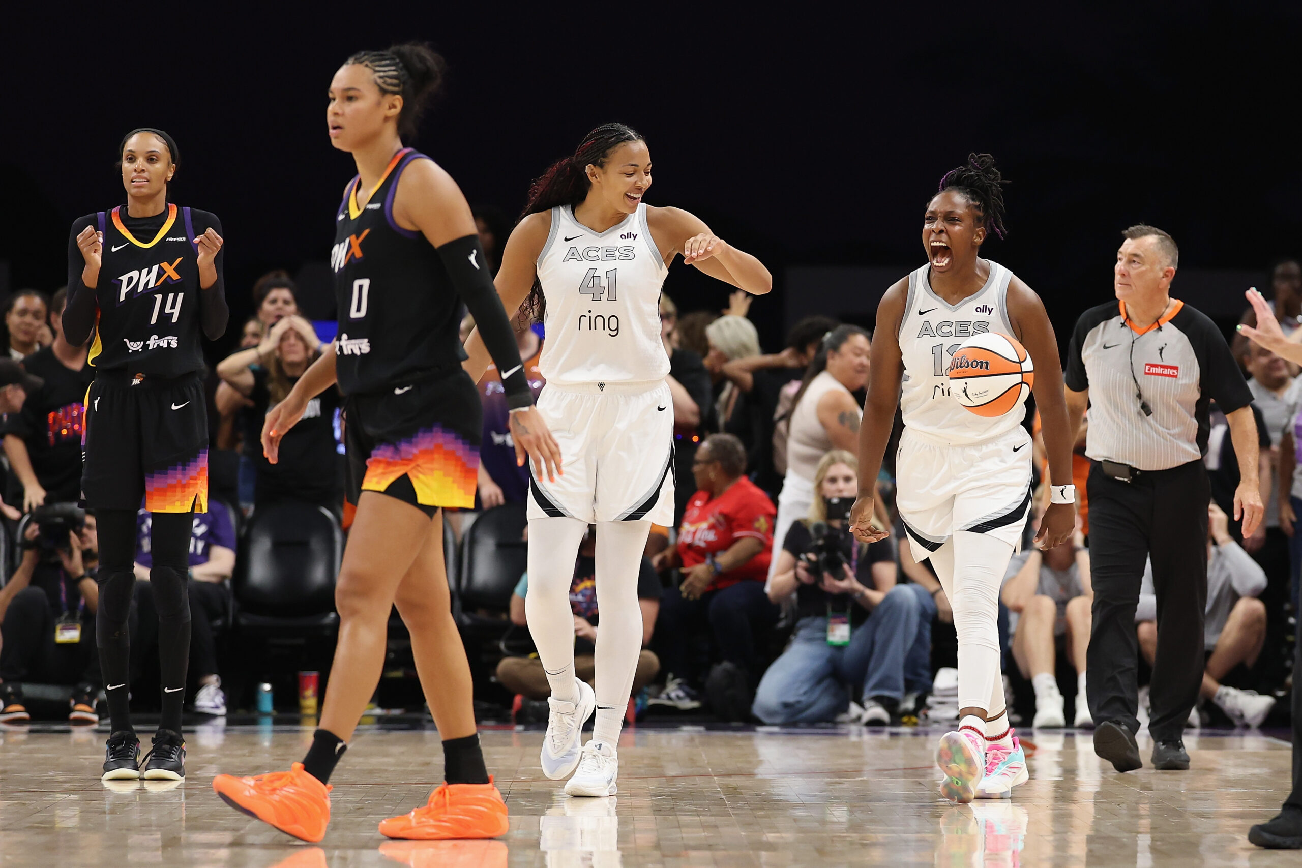 Aces vs Mercury