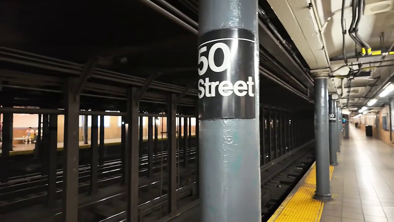 Man pushed onto train tracks at Midtown subway station in New York, police say