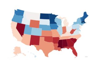 Map Shows Best—and Worst—States to Have a Baby 2025