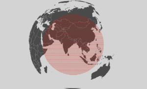 Map Shows Range of India's Agni-5 Nuclear Missile