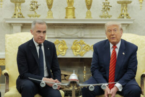 Mark Carney and Donald Trump