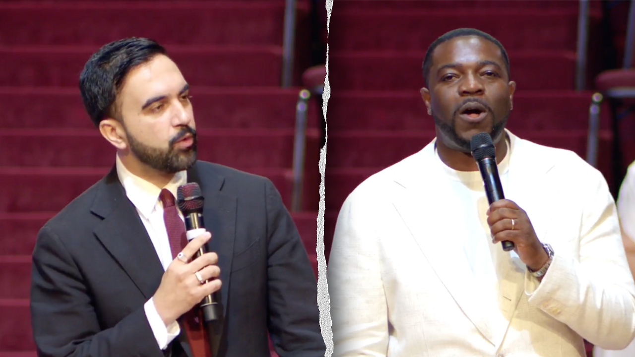 NYC socialist mayoral candidate visits church led by controversial pastor