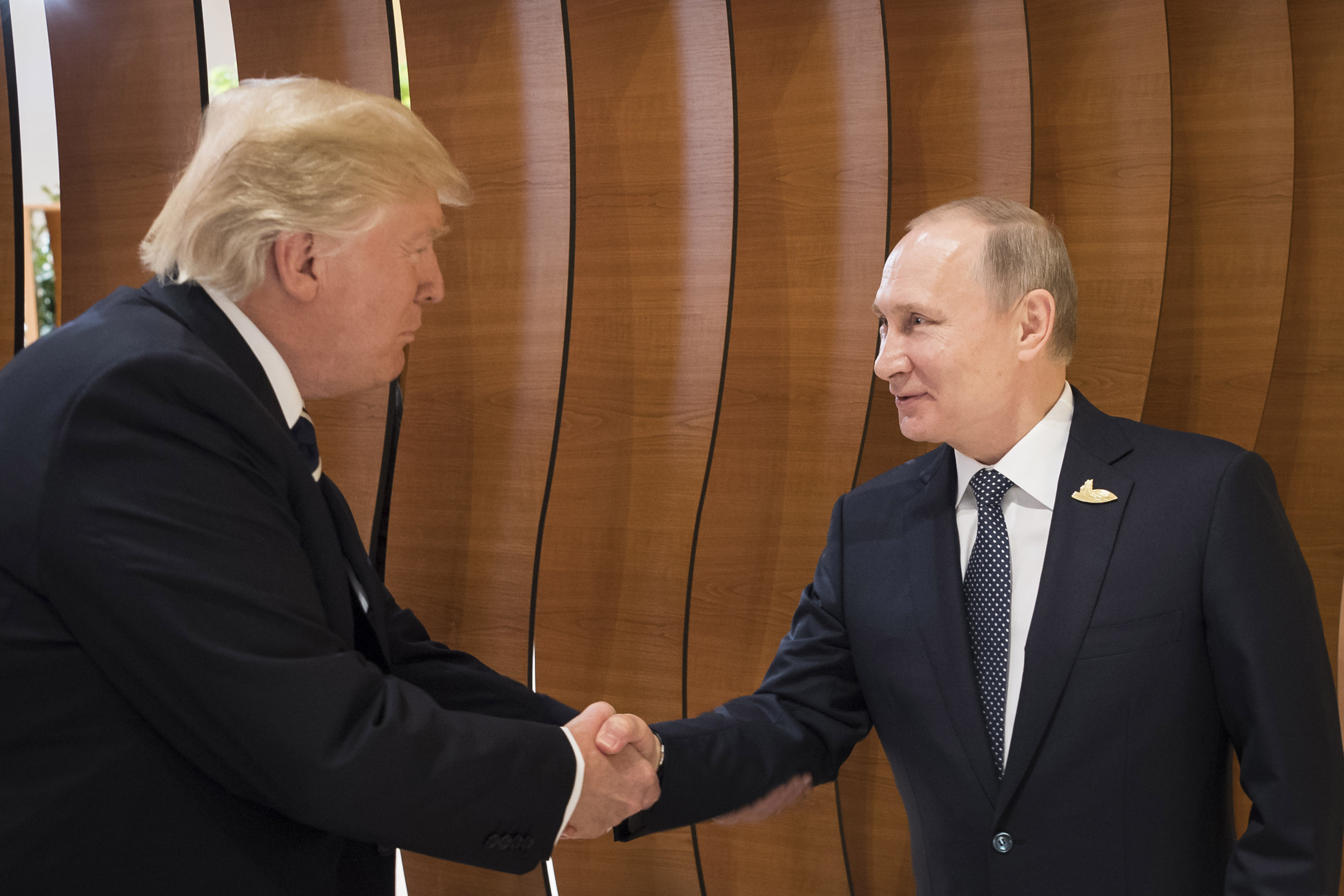 Vladimir Putin and Donald Trump