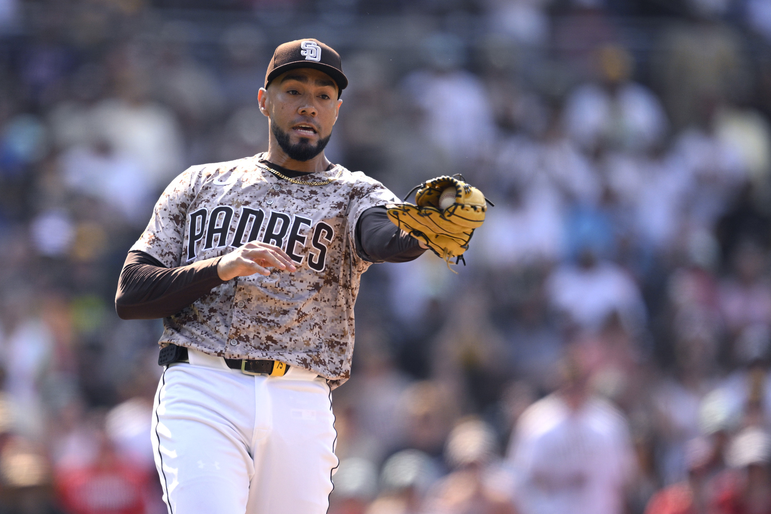 San Diego Padres Reliever Robert Suarez