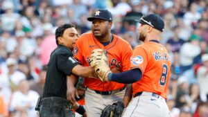 Red Sox announcer makes crack at Astros' sign-stealing scandal as benches clear