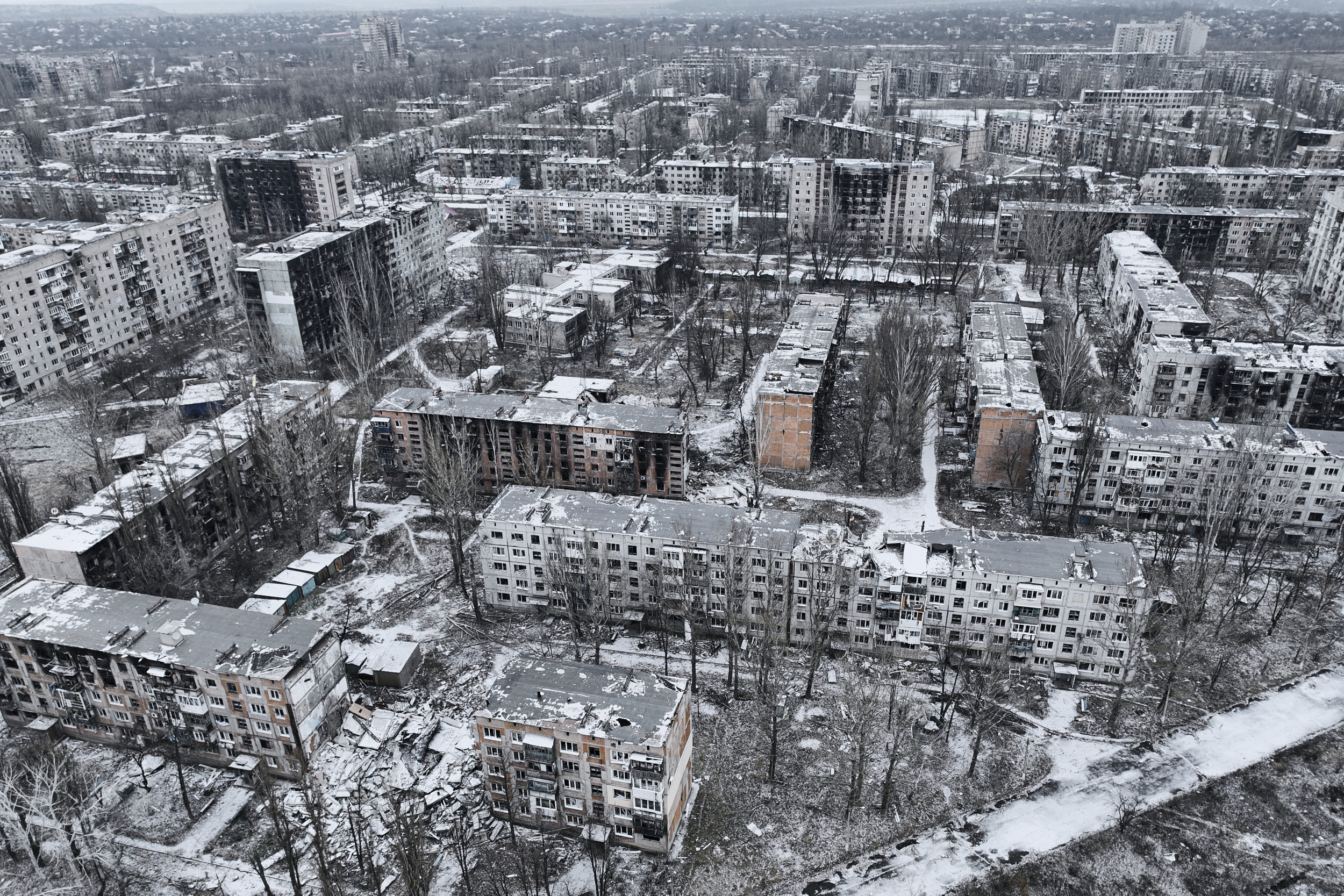 Photos Show Ukraines Cities Destroyed By War