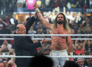 WWE Paul Heyman Seth Rollins