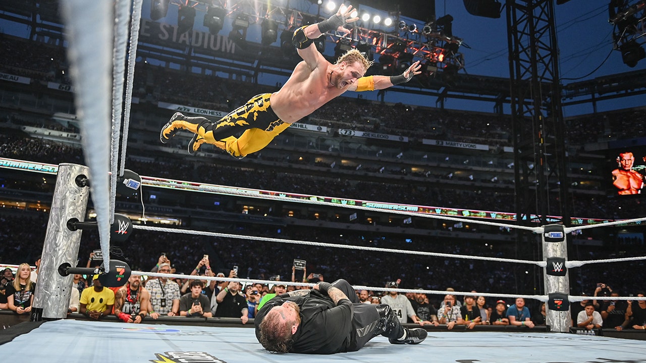 SummerSlam 2025: Logan Paul goes viral for move on Jelly Roll