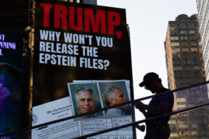 Jeffrey Epstein billboard