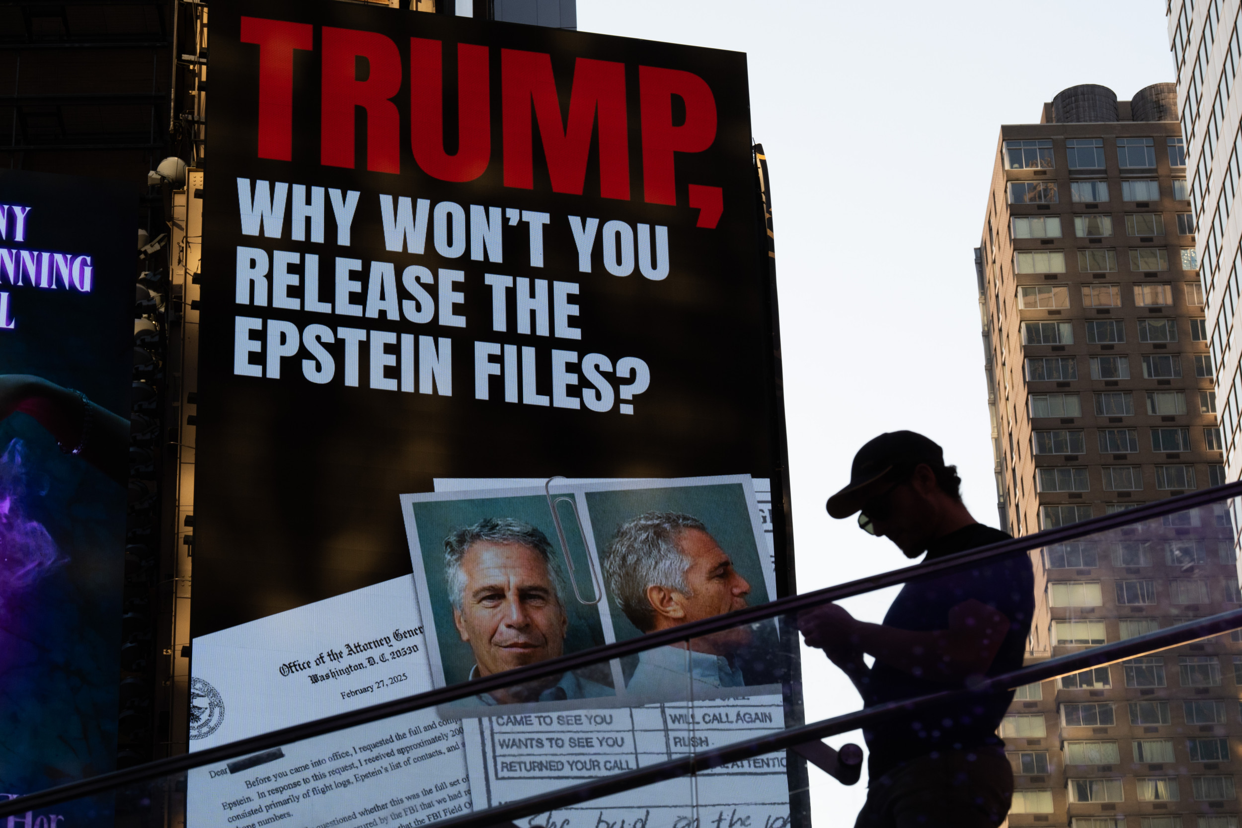 Jeffrey Epstein billboard