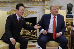 Donald Trump and Lee Jae-myung