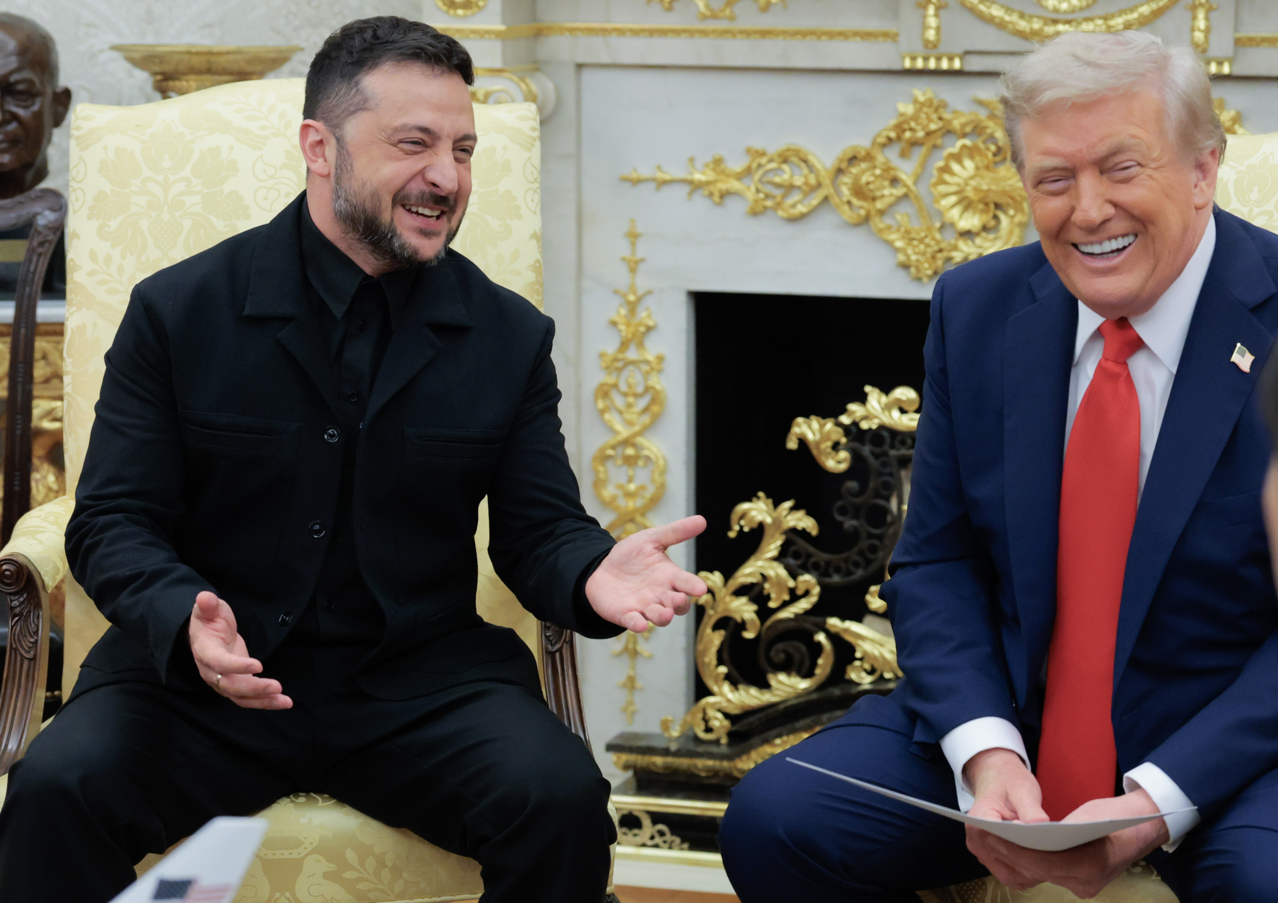 Donald Trump, Zelensky