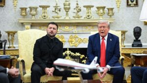 Trump meets with Ukrainian President Volodymyr Zelenskyy Monday