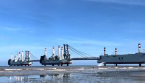 Chinese "Shuqiao" barges