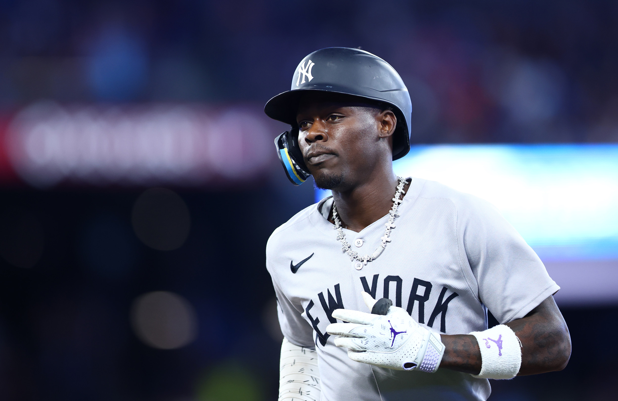 New York Yankees infielder Jazz Chisholm Jr.