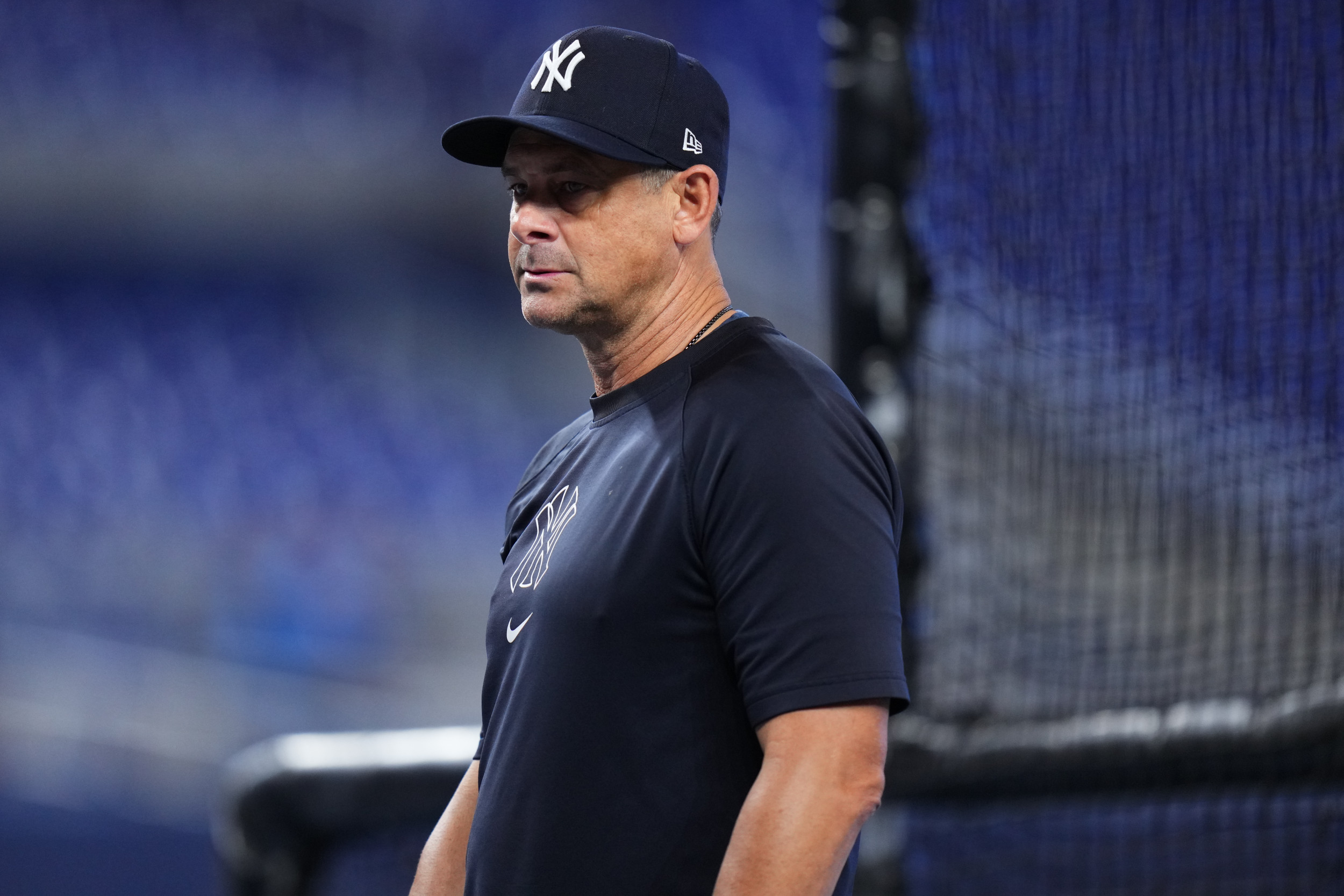 New York Yankees manager Aaron Boone