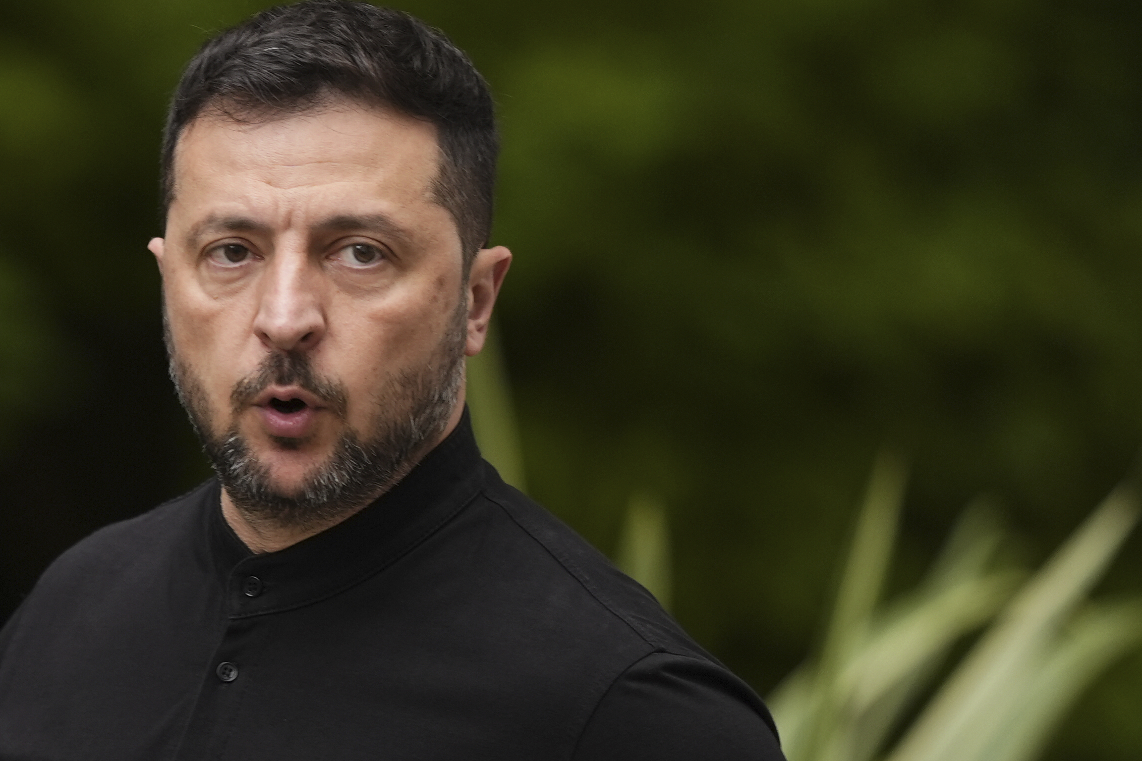 Ukrainian President Volodymyr Zelensky in UK