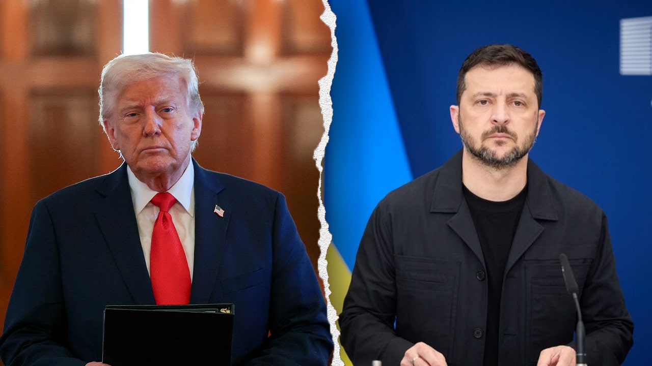 Zelenskyy arrives in Washington for Trump meeting on lasting peace with Russia