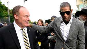 Colorado athletic director defends Deion Sanders amid team's lackluster season