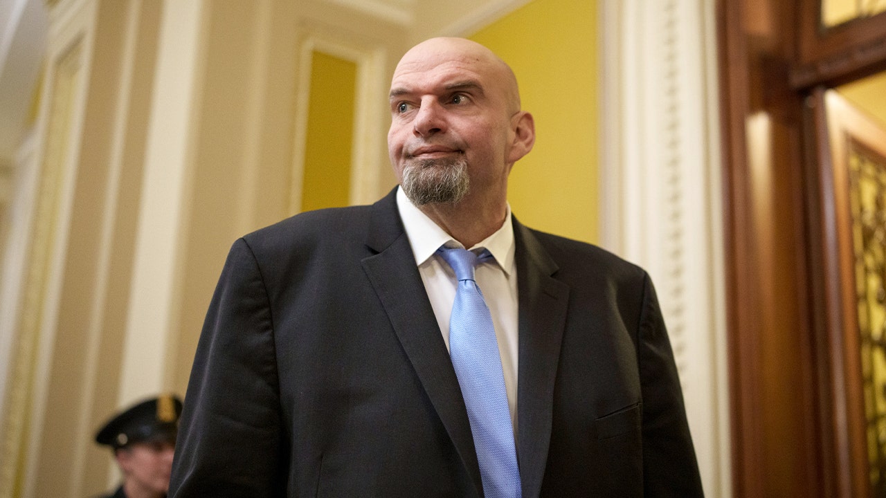 Fetterman hospitalized after fall near home in Pennsylvania