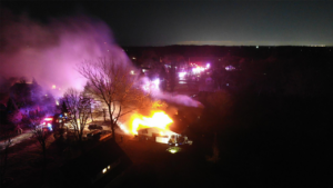 Illinois man arrested for arson after Thanksgiving argument with family