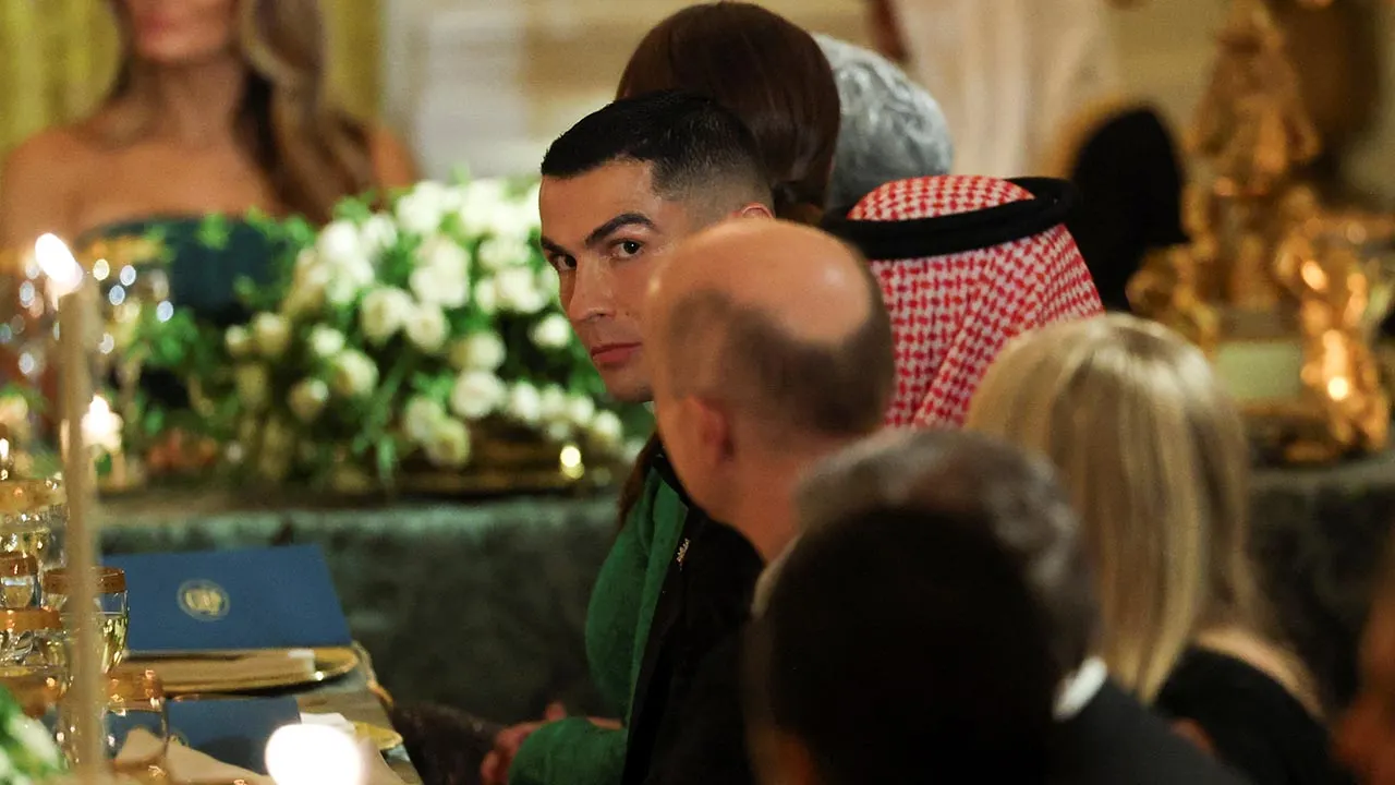 Ronaldo attends White House dinner with Trump and Saudi Crown Prince