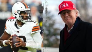 Shedeur Sanders 'thankful' for President Trump's support