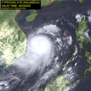 U.S. Embassy Issues Warning as Typhoon Bears Down on Vietnam